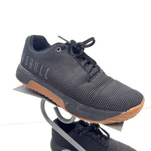 NOBULL Black Trainers with Brown Sole